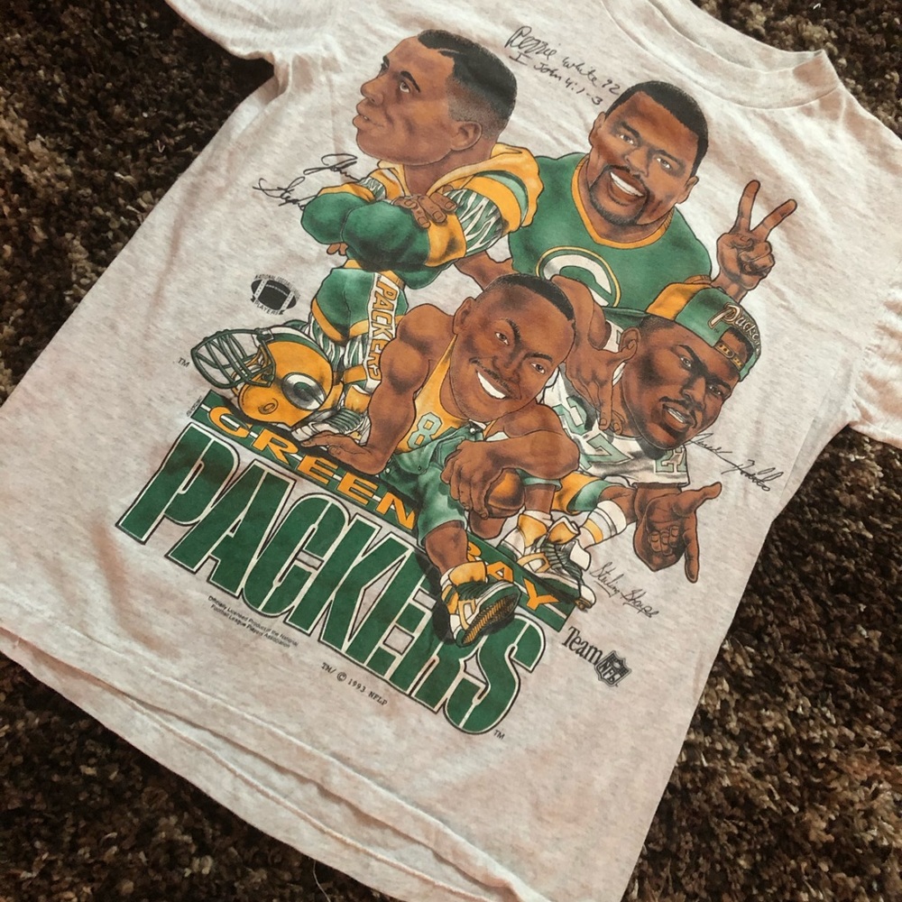 Vintage packers t shirt